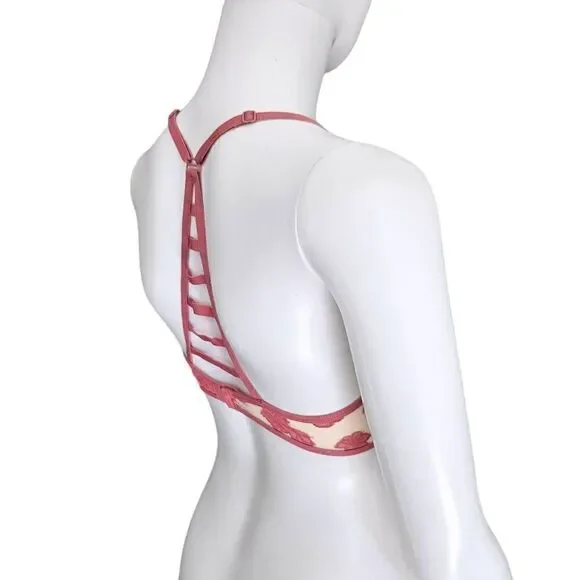 victoria’s secret pink floral bra - Picture 3 of 4